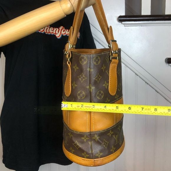 LOUIS VUITTON Vintage Monogram Bucket Bag c/o The French Bag Co. USA - Picture 12 of 17